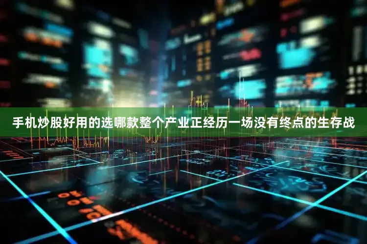 手机炒股好用的选哪款整个产业正经历一场没有终点的生存战