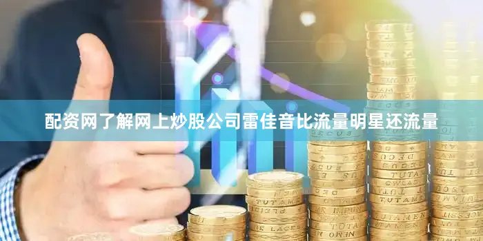 配资网了解网上炒股公司雷佳音比流量明星还流量