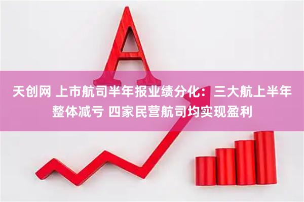 天创网 上市航司半年报业绩分化：三大航上半年整体减亏 四家民营航司均实现盈利
