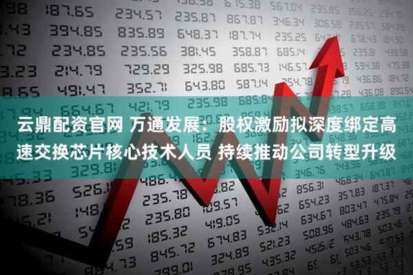 云鼎配资官网 万通发展：股权激励拟深度绑定高速交换芯片核心技术人员 持续推动公司转型升级